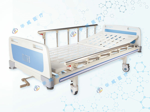 D5 ABS床頭單搖護(hù)理床（沖孔床面、帶輪子、護(hù)欄）.jpg